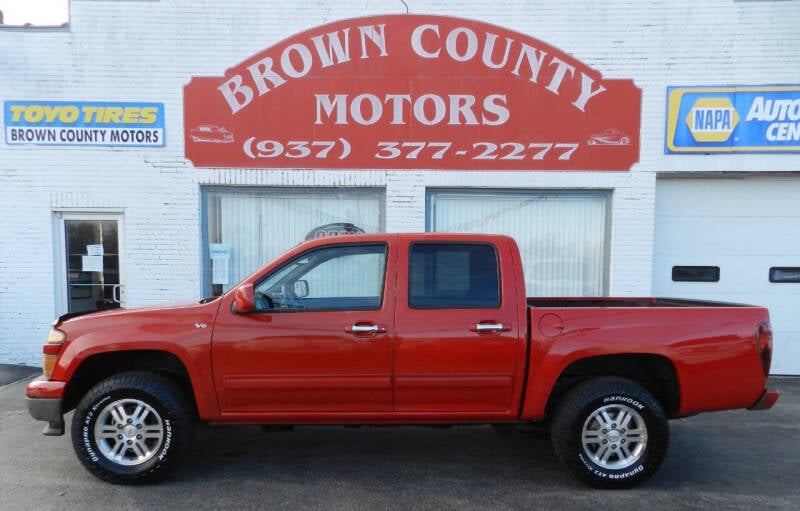 2011 Chevrolet Colorado for sale at Brown County Motors in Russellville OH