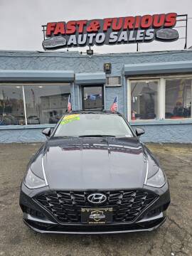 2020 Hyundai Sonata for sale at FAST AND FURIOUS AUTO SALES in Newark NJ