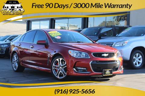 2016 Chevrolet SS for sale at West Coast Auto Sales Center in Sacramento CA