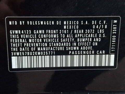 2019 Volkswagen Jetta SEL