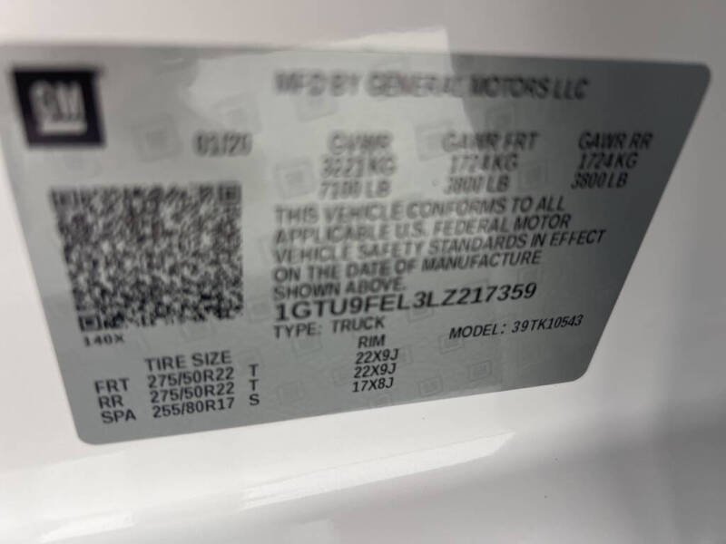 2020 GMC Sierra 1500