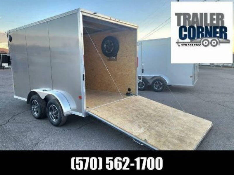 2024 Mission Trailers EZEC 7.4X12 7K - ALUMINUM