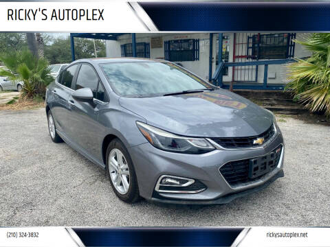 2018 Chevrolet Cruze for sale at RICKY'S AUTOPLEX in San Antonio TX