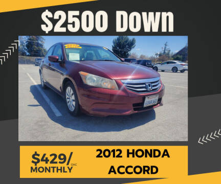 2012 Honda Accord for sale at ALL CREDIT AUTO SALES in San Jose CA