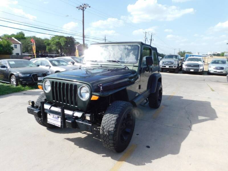 1998 Jeep Wrangler for sale at AMD AUTO in San Antonio TX