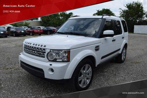 2012 Land Rover LR4 for sale at American Auto Center in Austin TX