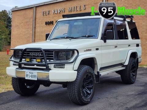 1992 Toyota Land Cruiser for sale at I-95 Muscle in Hope Mills NC