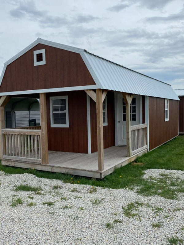  Premier lofted Barn Cabin Uplbc 12x32 for sale at Tiger Auto Sales Inc in Danville IA