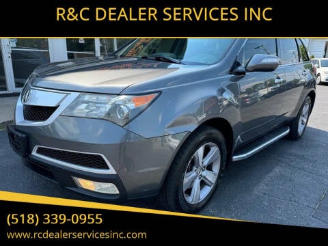 2012 Acura MDX for sale at R&C DEALER SERVICES INC in Cohoes NY