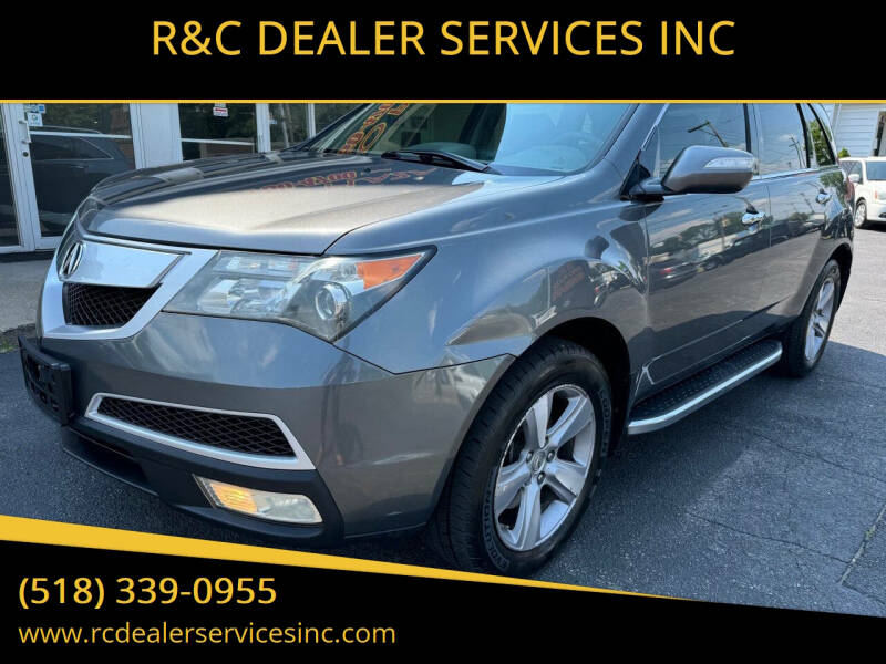 2012 Acura MDX for sale at R&C DEALER SERVICES INC in Cohoes NY