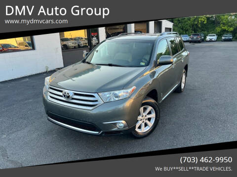 2012 Toyota Highlander for sale at DMV Auto Group in Falls Church VA