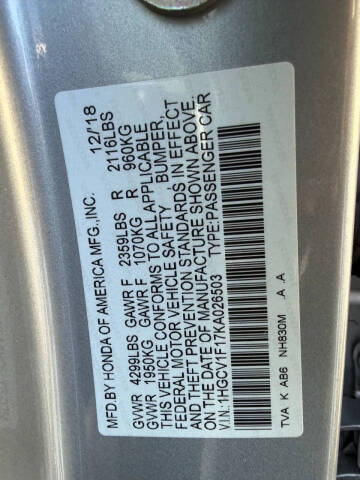 2019 Honda Accord LX