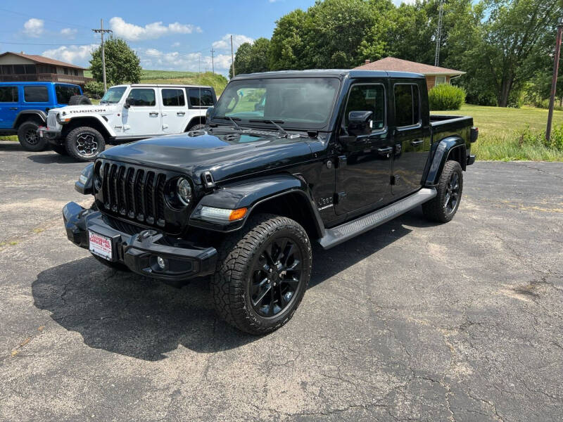 Used 2022 Jeep Gladiator High Altitude with VIN 1C6HJTFG4NL153208 for sale in Cuba City, WI