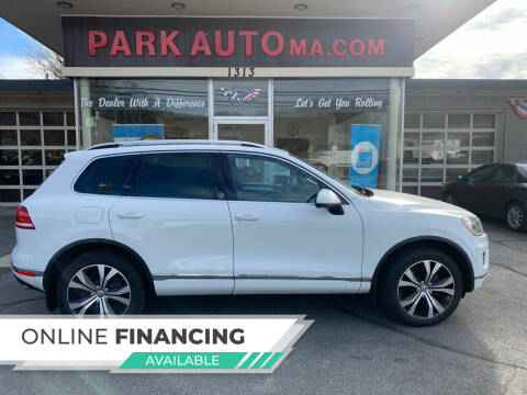 2017 Volkswagen Touareg for sale at Park Auto LLC in Palmer MA