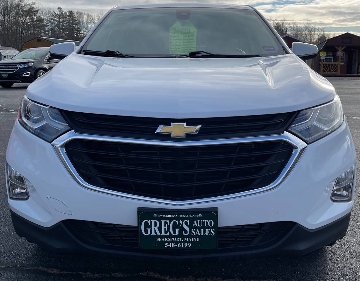 2021 Chevrolet Equinox for sale at Greg's Auto Sales in Searsport, ME