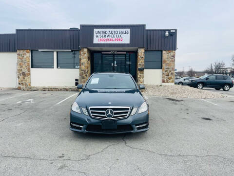 2013 Mercedes-Benz E-Class for sale at United Auto Sales and Service in Louisville KY