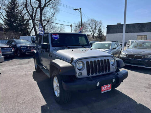 2016 Jeep Wrangler Unlimited for sale at JBA Auto Sales Inc in Berwyn IL