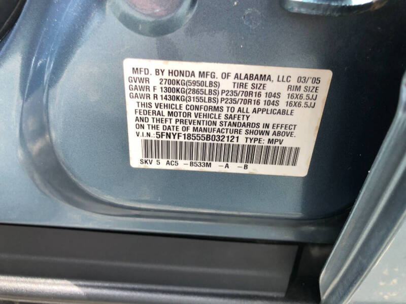 2005 Honda Pilot EX-L