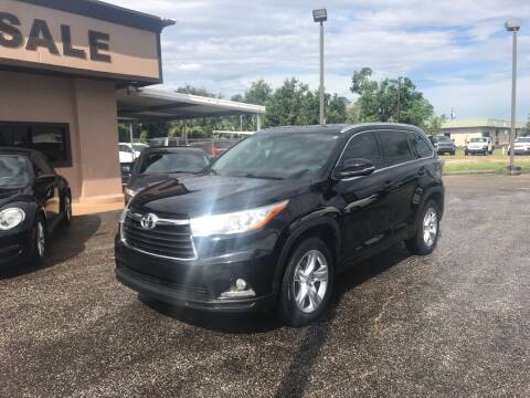2016 Toyota Highlander for sale at Advance Auto Wholesale in Pensacola FL