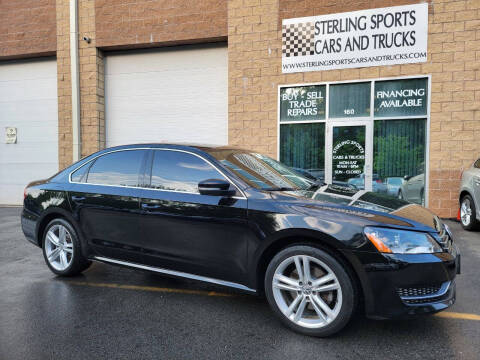 2014 Volkswagen Passat for sale at STERLING SPORTS CARS AND TRUCKS in Sterling VA