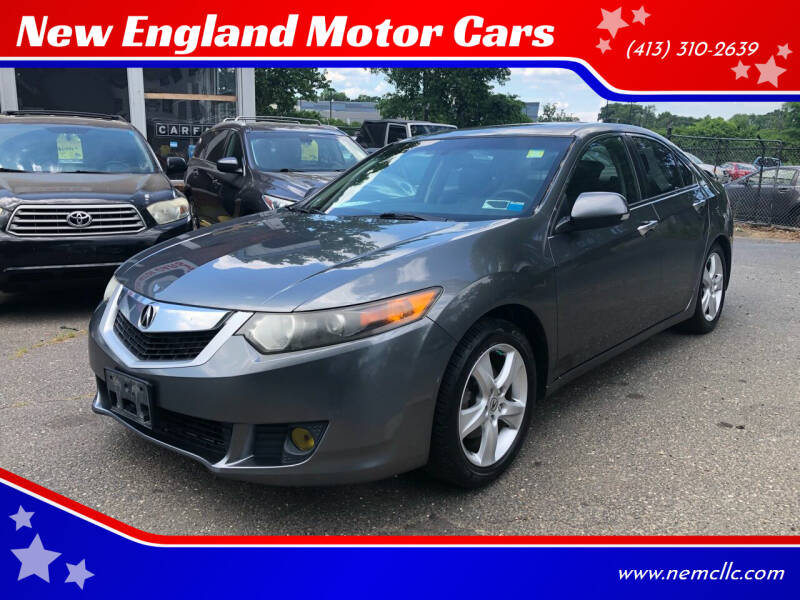 2009 Acura TSX for sale at New England Motor Cars in Springfield MA