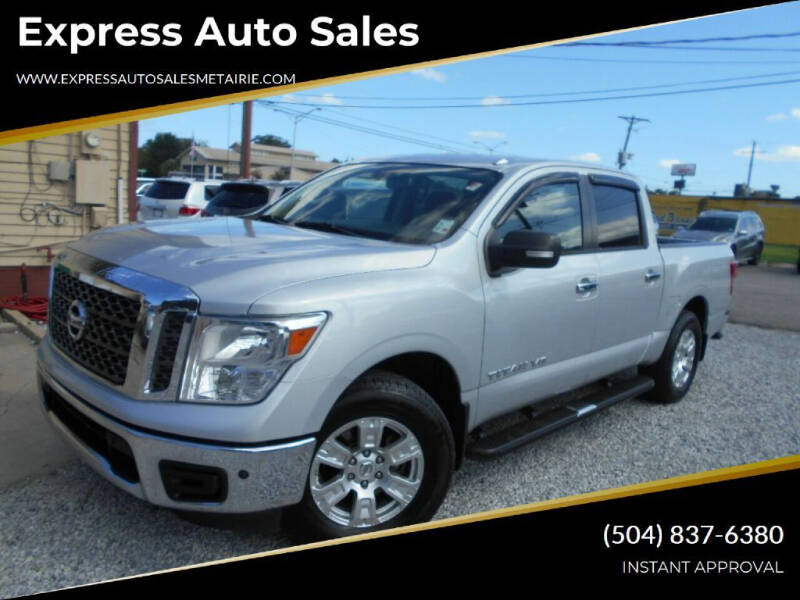 2018 Nissan Titan for sale at Express Auto Sales in Metairie LA