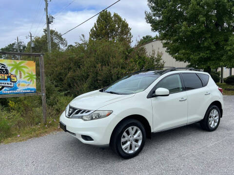 2011 Nissan Murano for sale at Hooper's Auto House LLC in Wilmington NC