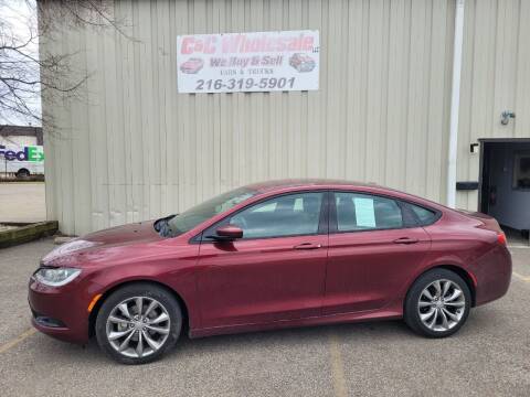 2015 Chrysler 200 for sale at C & C Wholesale in Cleveland OH
