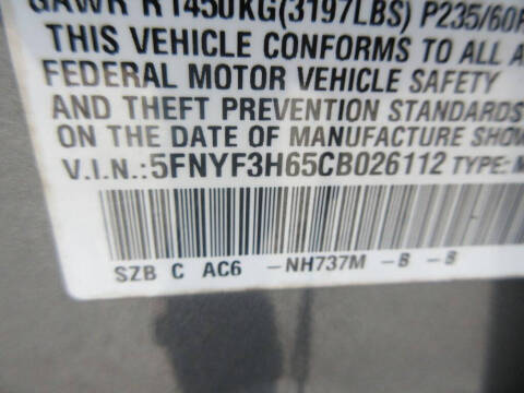 2012 Honda Pilot EX-L w/DVD