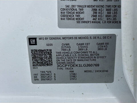 2020 Chevrolet Silverado 1500