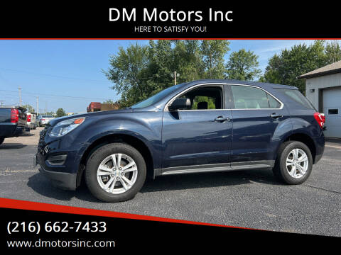 2017 Chevrolet Equinox for sale at DM Motors Inc in Maple Heights OH