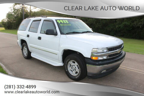 2006 Chevrolet Tahoe for sale at Clear Lake Auto World in League City TX