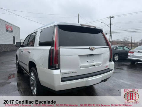 2017 Cadillac Escalade Platinum