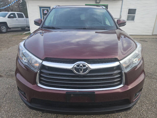 2015 Toyota Highlander for sale at DANGO AUTO SALES in HOWARD CITY, MI