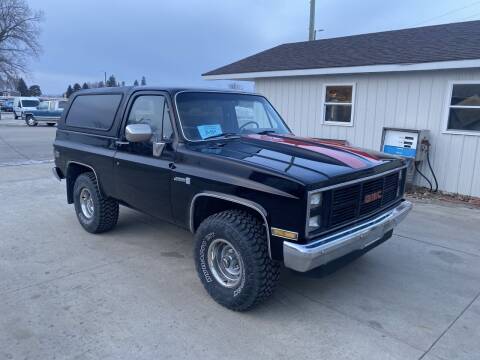 1987 GMC Jimmy for sale at B & B Auto Sales in Brookings SD