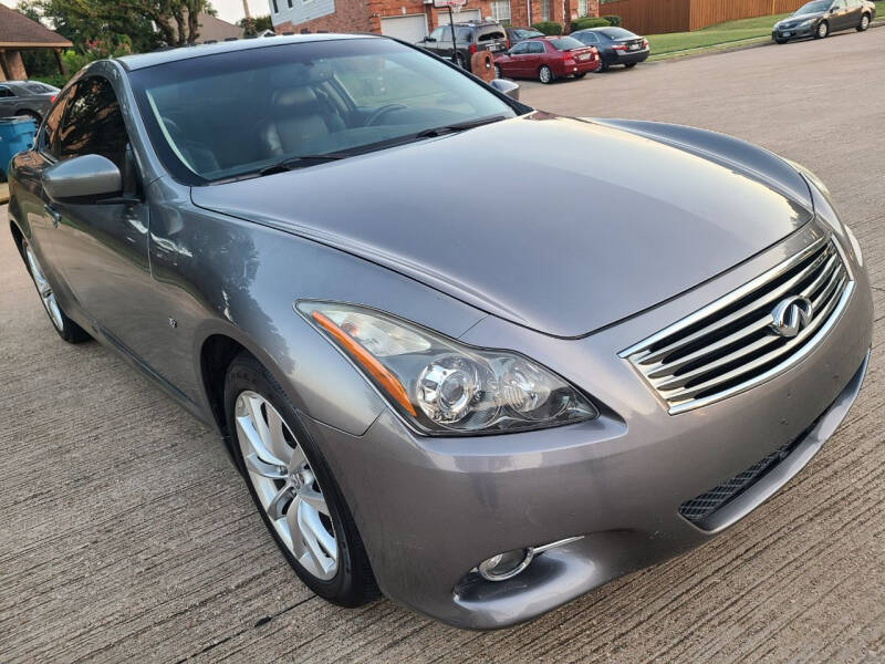 2014 Infiniti Q60 Coupe for sale at EJ Motors in Lewisville TX