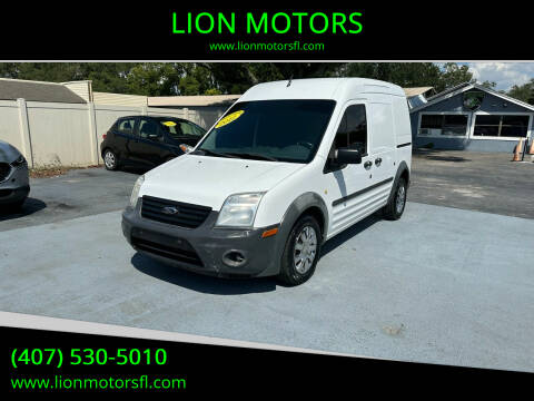 2013 Ford Transit Connect for sale at LION MOTORS in Orlando FL