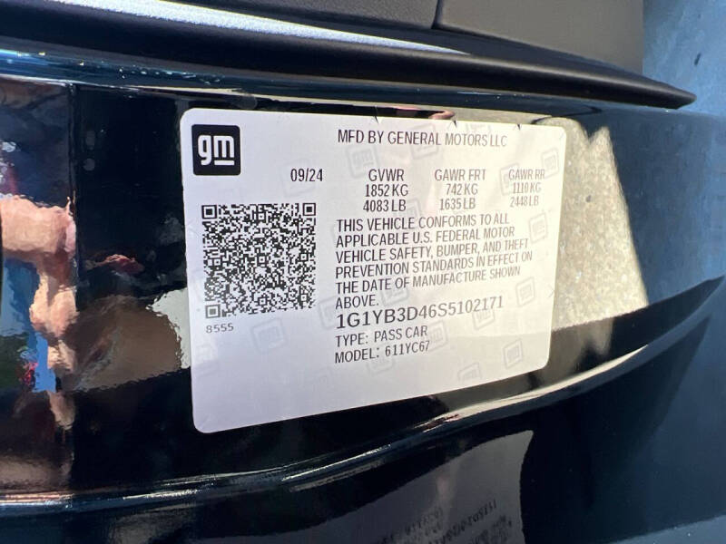 2025 Chevrolet Corvette Stingray