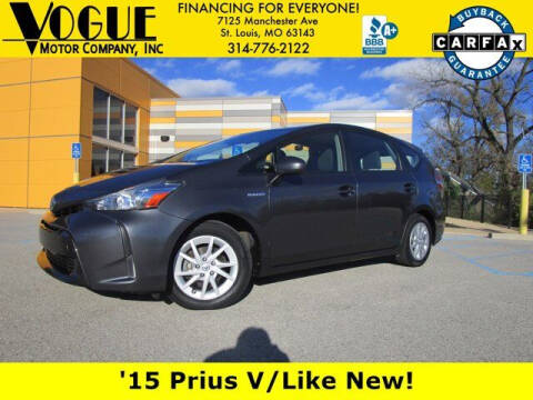 2015 Toyota Prius v for sale at Vogue Motor Company Inc in Saint Louis MO