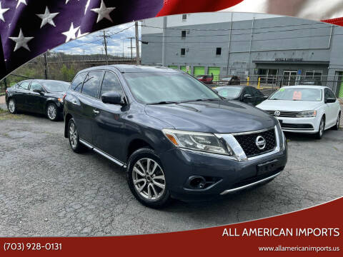 2014 Nissan Pathfinder for sale at All American Imports in Alexandria VA