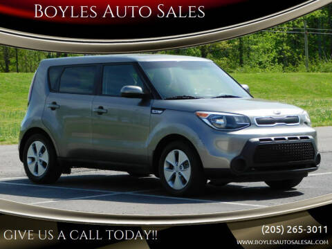 2016 Kia Soul for sale at Boyles Auto Sales in Jasper AL