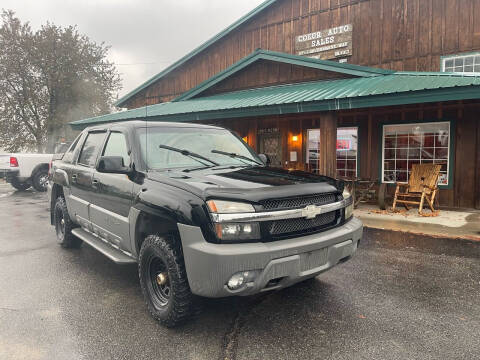 2002 Chevrolet Avalanche for sale at Coeur Auto Sales in Hayden ID