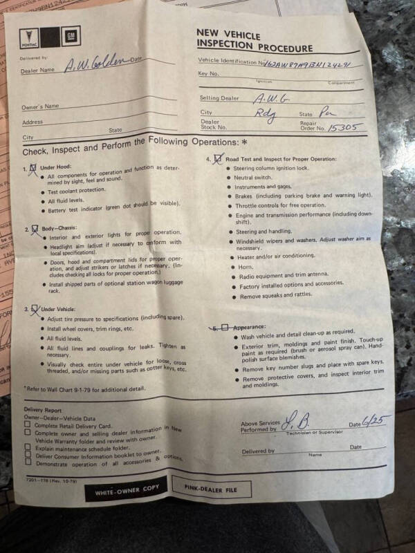 1981 Pontiac Firebird Trans Am