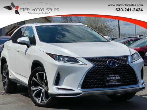 2020 Lexus RX 450h for sale at Star Motor Sales in Downers Grove IL