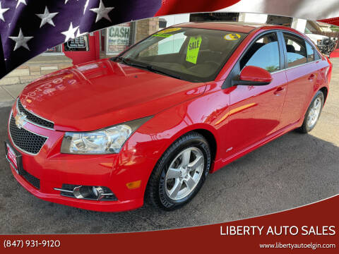 2012 Chevrolet Cruze for sale at Liberty Auto Sales in Elgin IL