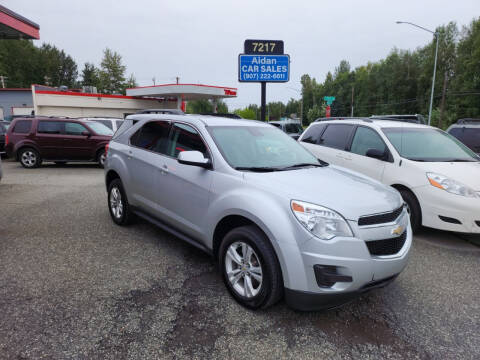 2012 Chevrolet Equinox for sale at AIDAN CAR SALES in Anchorage AK