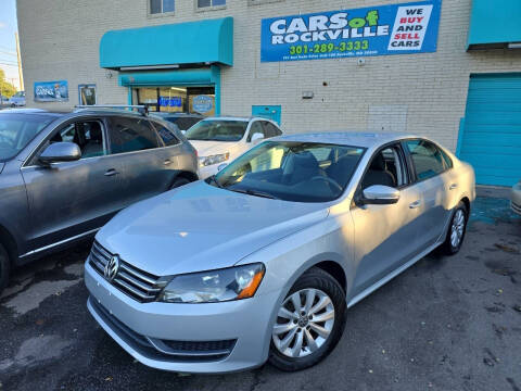 2013 Volkswagen Passat S PZEV
