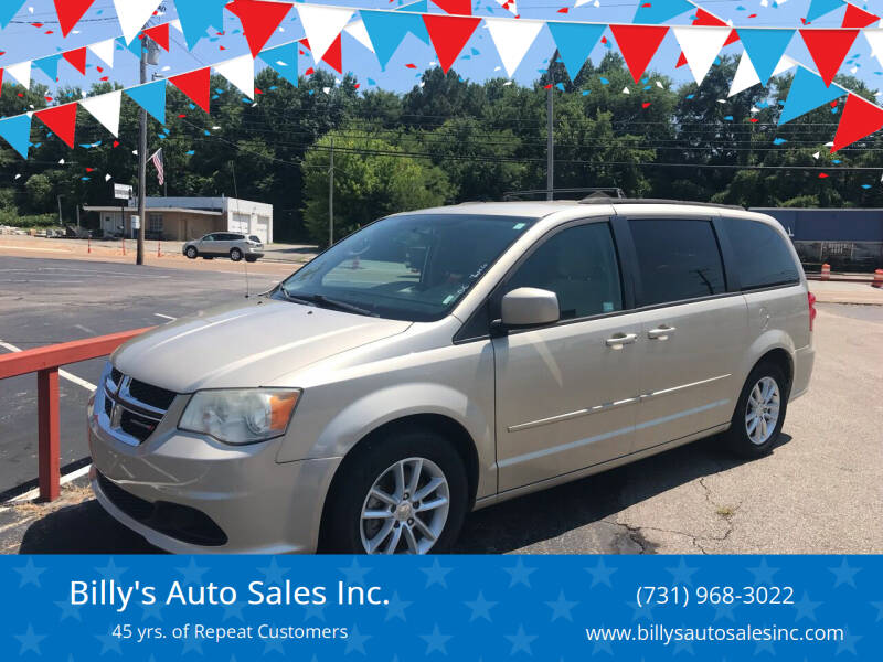 2014 Dodge Grand Caravan for sale at Billy's Auto Sales in Lexington TN