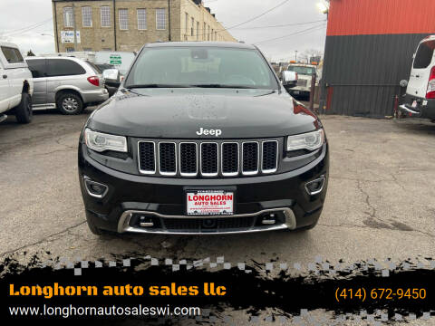 2014 Jeep Grand Cherokee for sale at Longhorn auto sales llc in Milwaukee WI