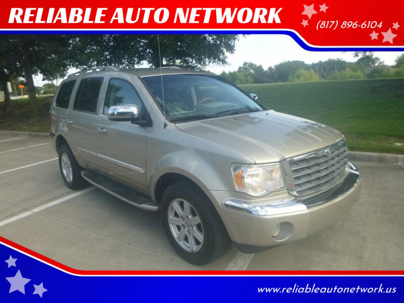 2008 Chrysler Aspen for sale at RELIABLE AUTO NETWORK in Arlington TX